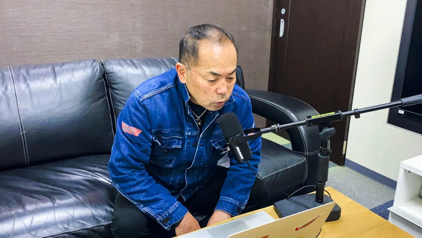 株式会社カワキタエクスプレス 川北社長の素顔が伝わるポッドキャスト収録