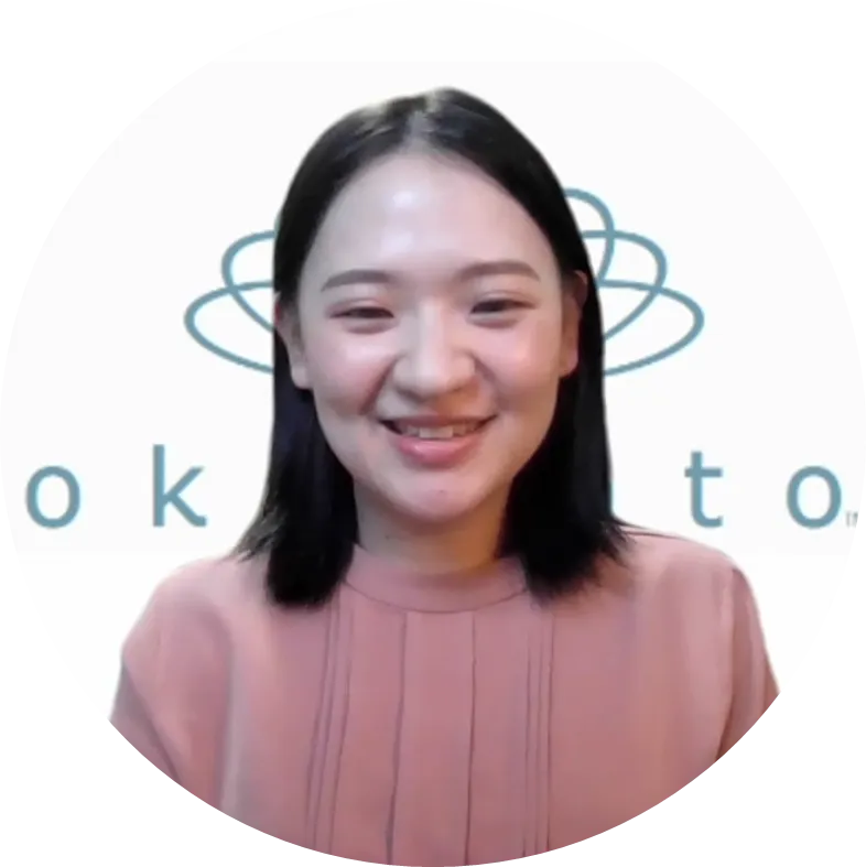 岡本株式会社 人事部人材開発グループ　牧 仁衣那さん