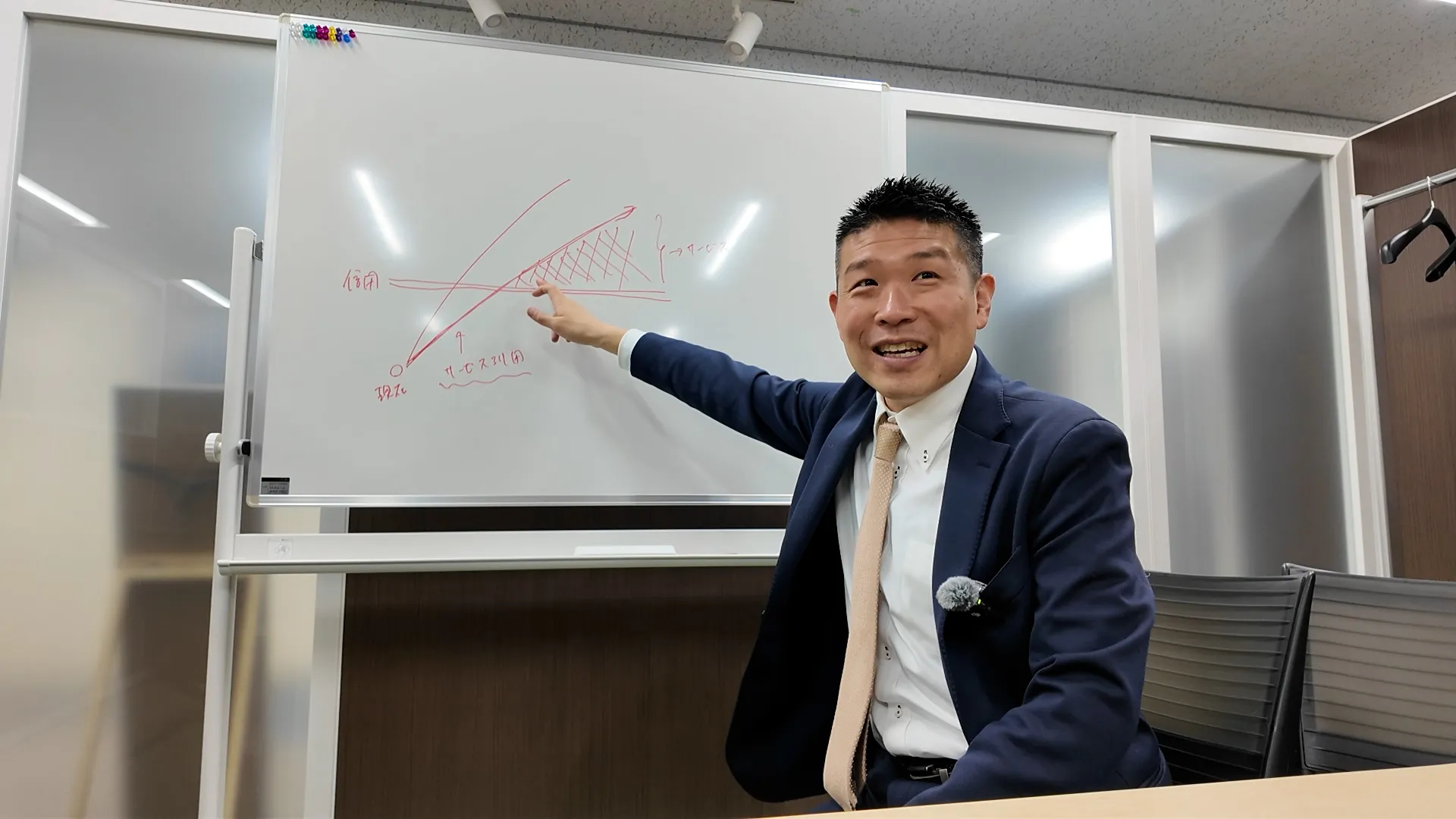 株式会社坂本会計 呉屋さんと二宮の対談の様子3
