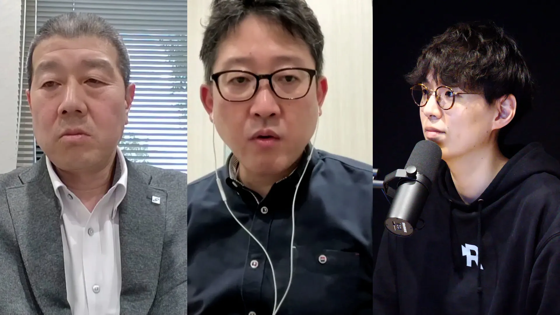渋谷レックス株式会社 渋谷社長・森さんと二宮の対談の様子1