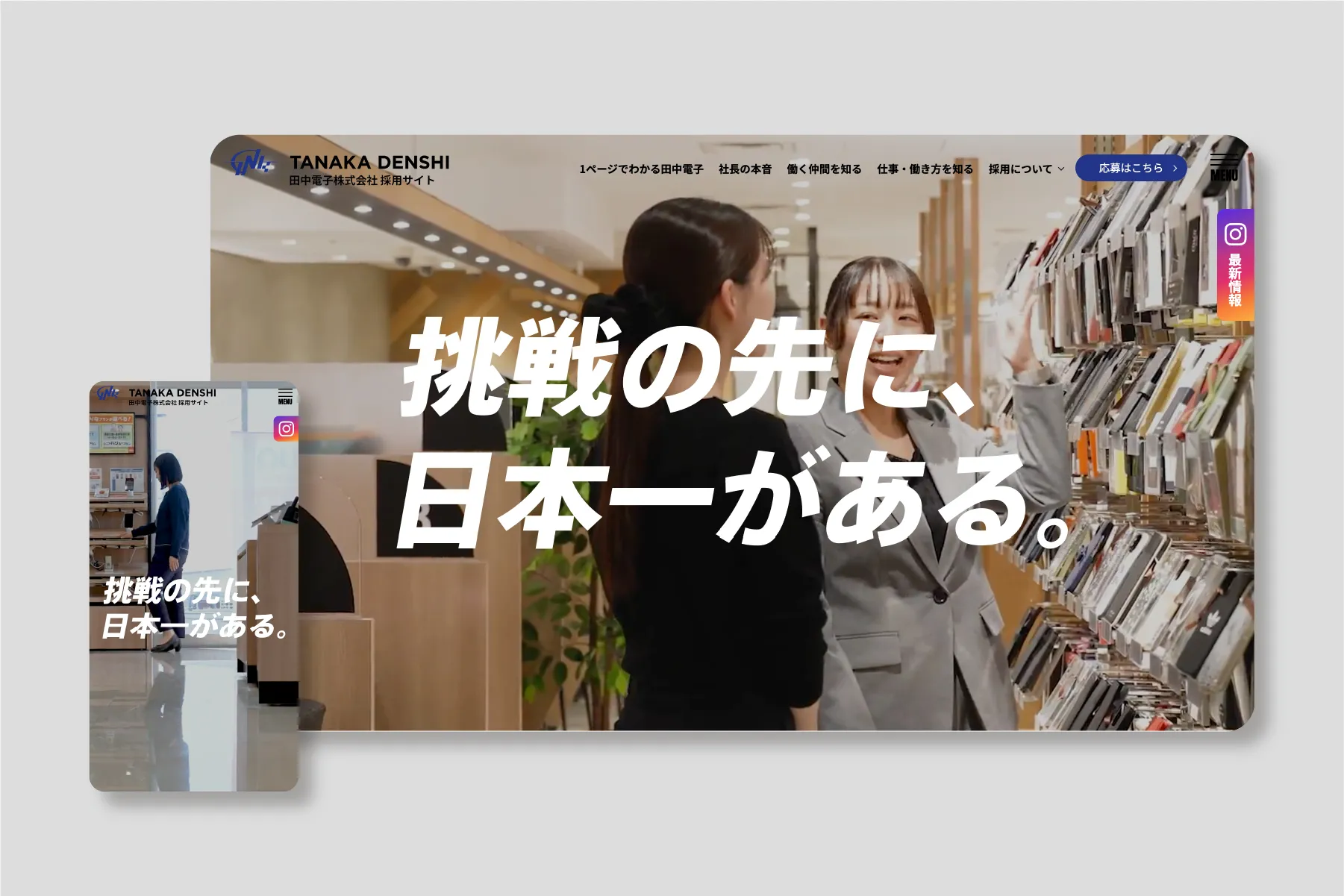 田中電子株式会社 採用サイト